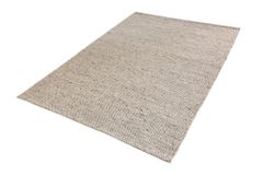 Design Teppich WOOL 240x160cm silbergrau aus Wolle