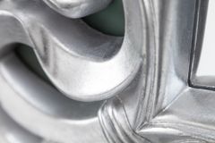 Eleganter Wandspiegel VENICE 180x90cm silber antik Barockstil