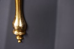 Barock Wandkonsole SCALA 80cm gold Metall Wandregal handmade Wanddekoration