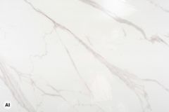 Design Esstisch DIAMOND 180-260cm matt weiß Keramik Metallgestell schwarz