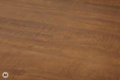 Runder Esstisch ART WOOD 140cm braun honey finish Mangoholz massiv