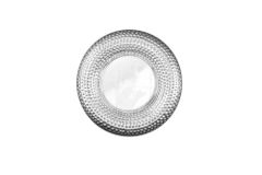 Handgearbeiteter Wandspiegel ORIENT 60cm silber im Hammerschlag Design aus Metall