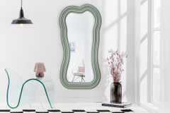 Design Wandspiegel ALICE II 100cm pastell salbeigrün