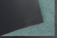 Pflegeleichte Fußmatte CLEAN 60x40cm salbei-grün Fußabtreter waschbar