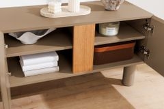 TV-Lowboard COSMO 180cm greige Eiche Soft Close Stauraum