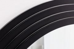 Design Wandspiegel ART DECO 160cm schwarz