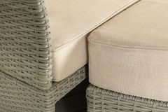 Outdoor Sonneninsel PLAYA LIVING 165cm natur Polyrattan inklusive Kissen Aluminium wetterfest