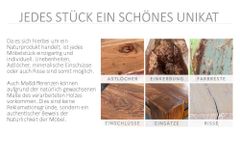 Massives Weinregal BODEGA 97cm coffee braun Pinie Fass-Bartisch für 24 Flaschen