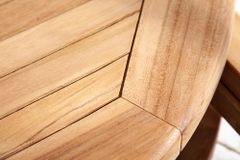 Massiver Balkontisch EMPIRE TEAK 120cm natur Teakholz klappbar Gartentisch Outdoor