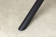 Design Esstisch OSAKA 160cm anthrazit Keramik schwarz Sterngestell Metall