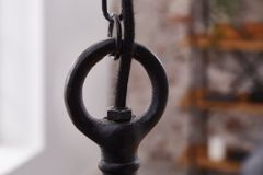 Design Hängelampe INDUSTRIAL 45cm schwarz bronze Industrial Stil