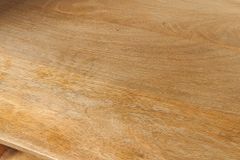 Massivholz Weinregal SEVEN SEAS 180cm weiß natur Mango Flaschenregal