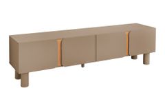 TV-Lowboard COSMO 180cm greige Eiche Soft Close Stauraum