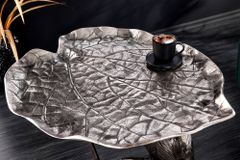 Design Beistelltisch WILDLIFE MONKEY 60cm silber Metall handmade