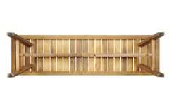 Outdoor Sitzbank BALI 110cm natur honey Akazienholz wetterfest Balkonbank