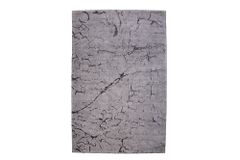 Design Teppich FIRE & EARTH 240x160cm grau Baumwolle