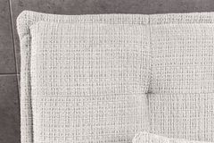 Modernes Schlafsofa JAZZ 190cm champagner beige Chenille 3-Sitzer Couch