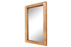 Massiver Spiegel JAVA 180cm natur recyceltes Teakholz hängend oder stehend