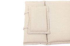 Outdoor Kissen ROG 58x196cm beige Polster-Auflage für Gartenliege