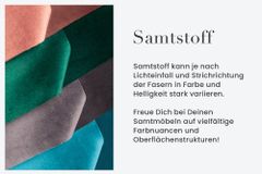 Extravagantes Sofa ELEMENTAL 180cm senfgelb Samt 2-Sitzer Couch Federkern