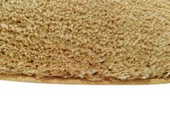 Design Teppich ORGANIC 180x120cm senfgelb Hochflor Indoor-Teppich organische Form