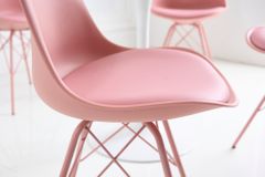 Retro Stuhl SCANDINAVIA MEISTERSTÜCK rosa