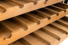 Design Weinboard  BODEGA 130cm natur schwarz Tannenholz Metall Flaschenregal