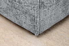 Design 3-Sitzer Sofa BOSSA NOVA 260cm grau Chenille XXL-Couch
