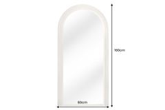 Design Wandspiegel ART DECO 160cm weiß