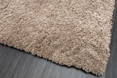 Design XXL Teppich CLOUD 9 350x240cm beige Hochflor Indoor-Teppich