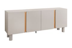 Sideboard COSMO 180cm kaschmir beige Eiche Soft Close Stauraum