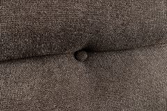 Moderne Sitzbank BIG GEORGE 160cm taupe Flachgewebe Taschenfederkern schwarz