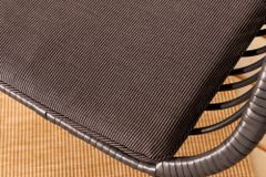 In- und Outdoor Bistro Balkon-Set PARIS schwarz Polyrattan Sitzgruppe inkl. Tisch