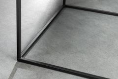 Moderner Couchtisch ARCHITECTURE 60cm graphit Metallgestell
