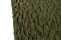 3D Hochflor Teppich DUNE 230x160cm dunkelgrün Hoch-Tief-Effekt