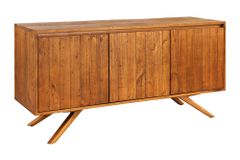 Massives Sideboard FINCA 150cm vintage braun recyceltes Pinienholz