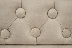 Chesterfield 3-Sitzer Sofa 200cm champagner beige Samt Federkern Knopfheftung