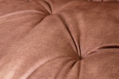 Design Barhocker MILANO rost braun Samt Barstuhl mit Lehne Metall schwarz Chesterfield-Steppung