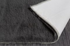 Moderner Teppich COZY CLOUD 230x160cm anthrazit Hochflor Indoor-Teppich Felloptik