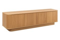 Modernes TV-Board VALHALLA WOOD 180cm natur Eichenholz Lowboard mit Stauraum