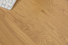 Industrial Eckschreibtisch STUDIO 130cm Eichenoptik mit Schubladen