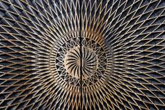 Design Sideboard ILLUSION 180cm schwarz Mangoholz Massivholz mit 3D Schnitzereien gold Eisen Metallgestell