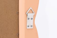 Design Wandspiegel WAVE 160cm apricot Pastell Rundbogen Spiegel