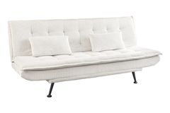 Modernes Schlafsofa JAZZ 190cm beige Cord 3-Sitzer Couch