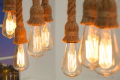 Maritime Hängeleuchte SEVEN SEAS II 120cm Seil Lampe mit 10 Leuchten