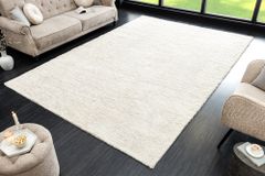 Design Teppich CLOUD 9 230x160cm creme Hochflor Indoor-Teppich