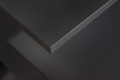 Hängender Nachttisch FLOATING 35cm schwarz Regal mit Schublade