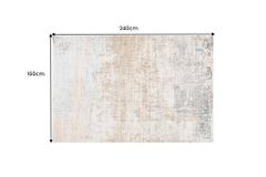 Kurzflor Teppich DESERT PATINA 240x160cm sand greige taupe Indoor