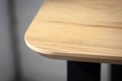 Industrial Schreibtisch STUDIO 160cm Eichenoptik mit 3 Schubladen