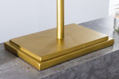 Maritime Skulptur HAI 103cm gold handmade Metall Design Haifisch